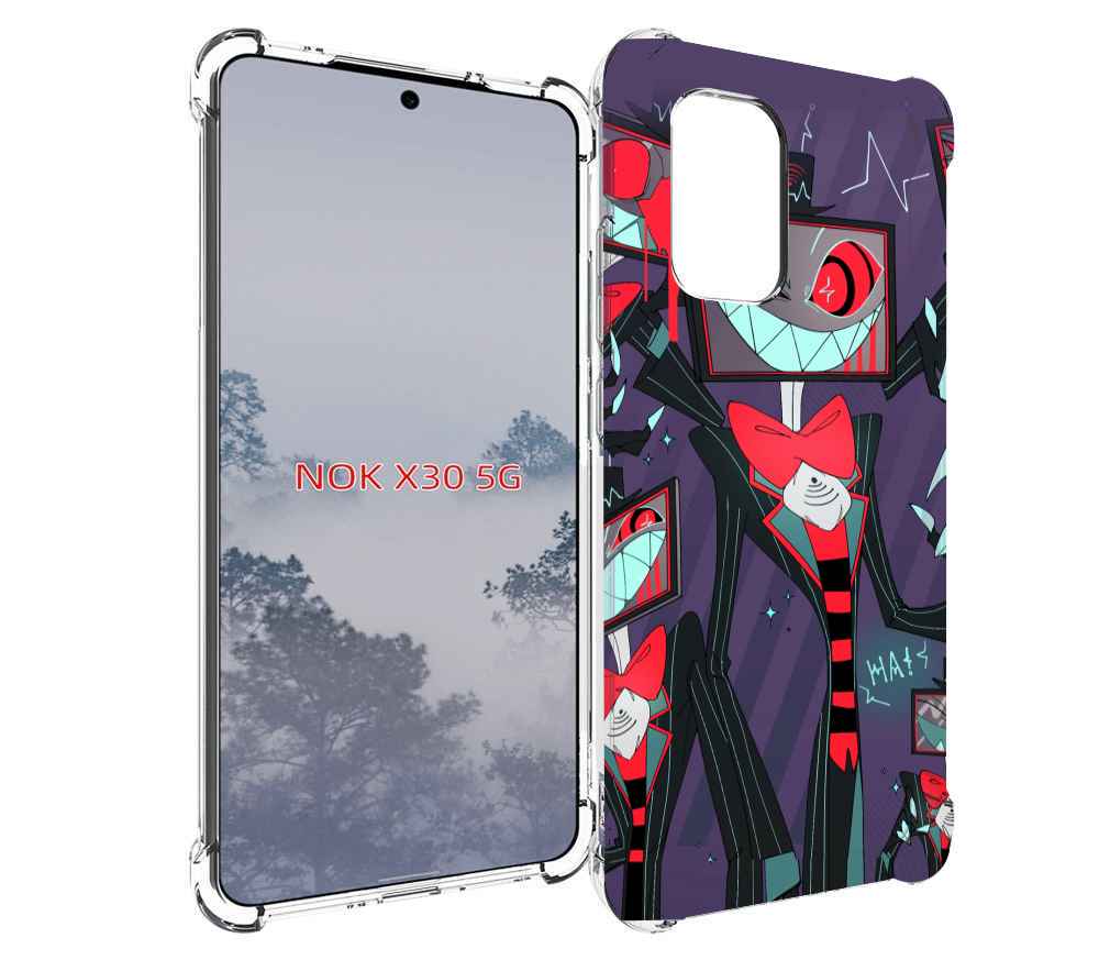 

Чехол MyPads hazbin hotel для Nokia X30 5G, Tocco