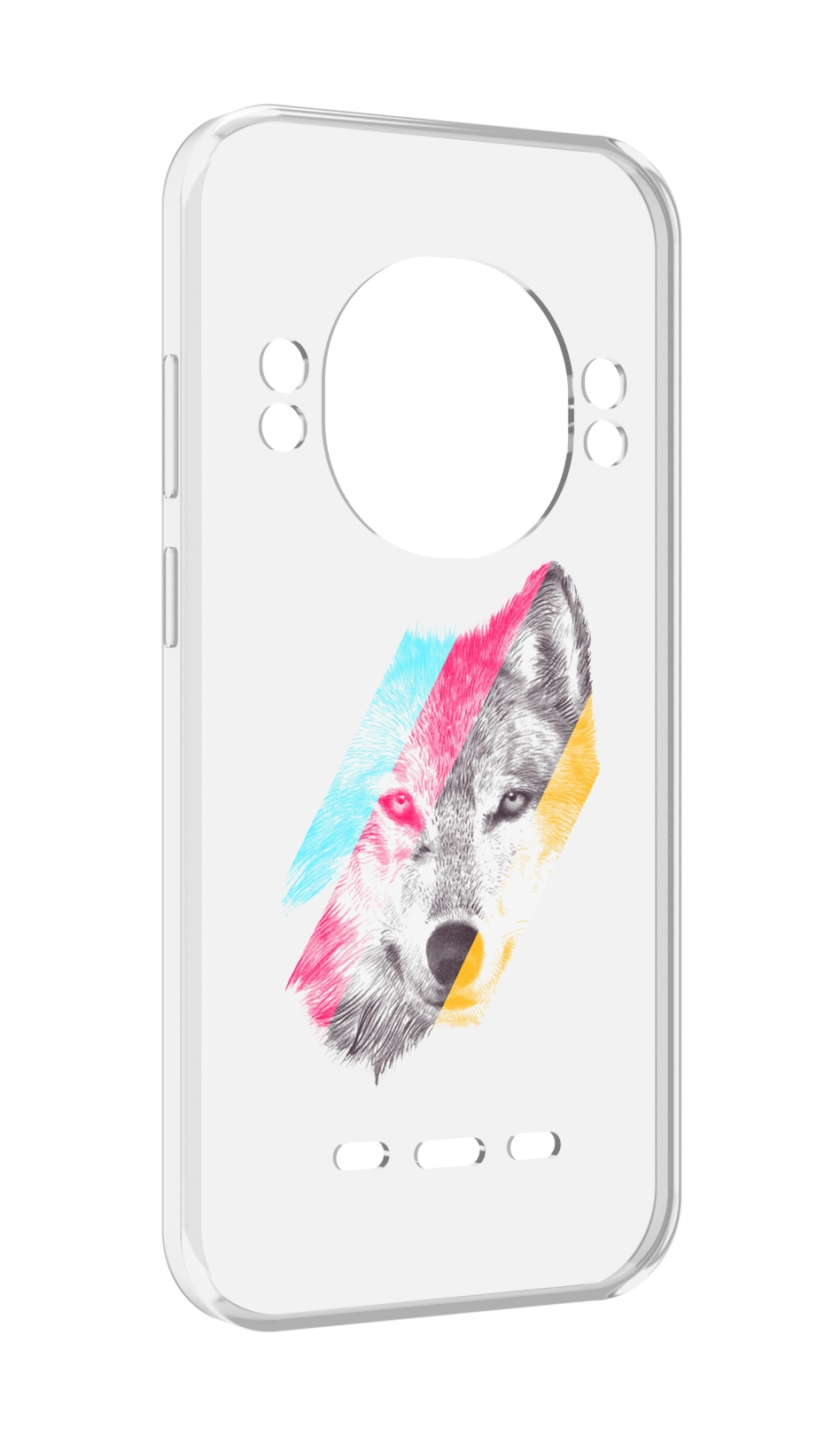 

Чехол MyPads волк градиент для UleFone Power Armor 16 Pro, Прозрачный, Tocco