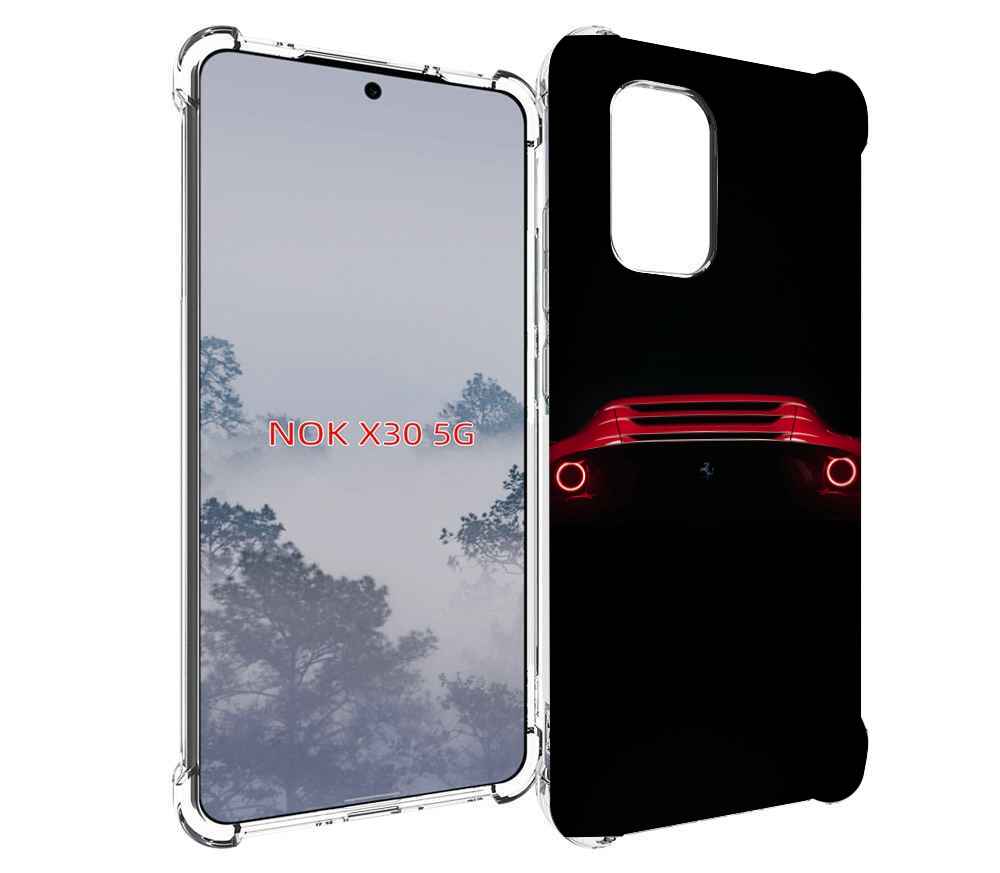

Чехол MyPads ferrari феррари 1 для Nokia X30 5G, Tocco