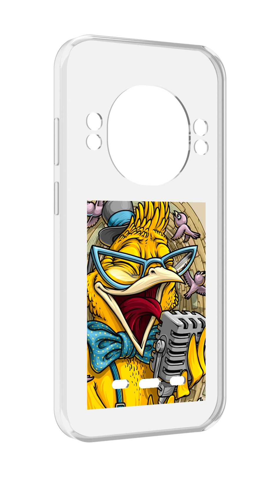 

Чехол MyPads поющая птичка для UleFone Power Armor 16 Pro, Прозрачный, Tocco