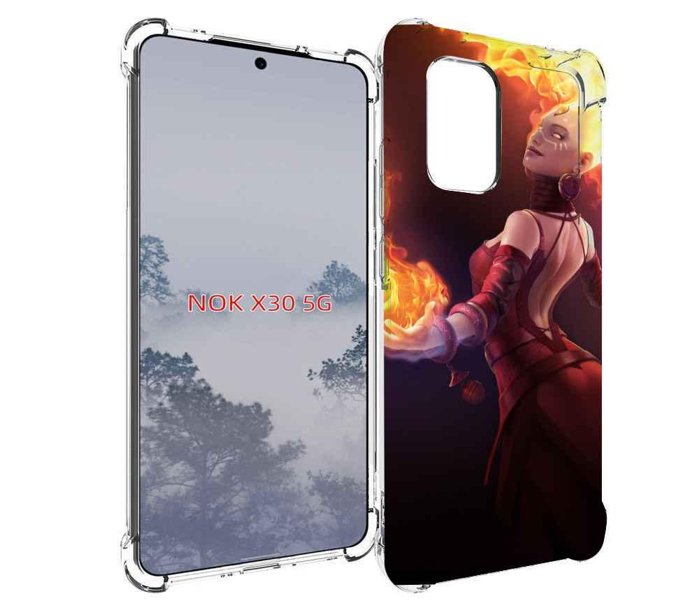 

Чехол MyPads dota 2 Lina для Nokia X30 5G, Tocco