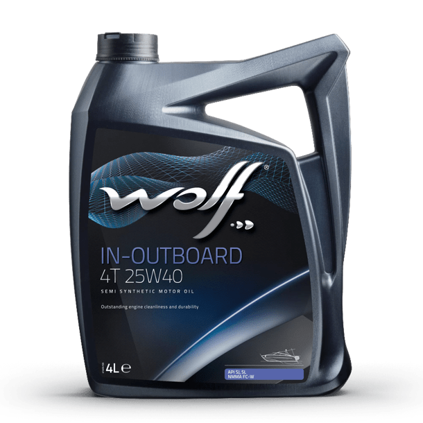 Wolf In-Outboard 4T 25W-40 4л 100025304848