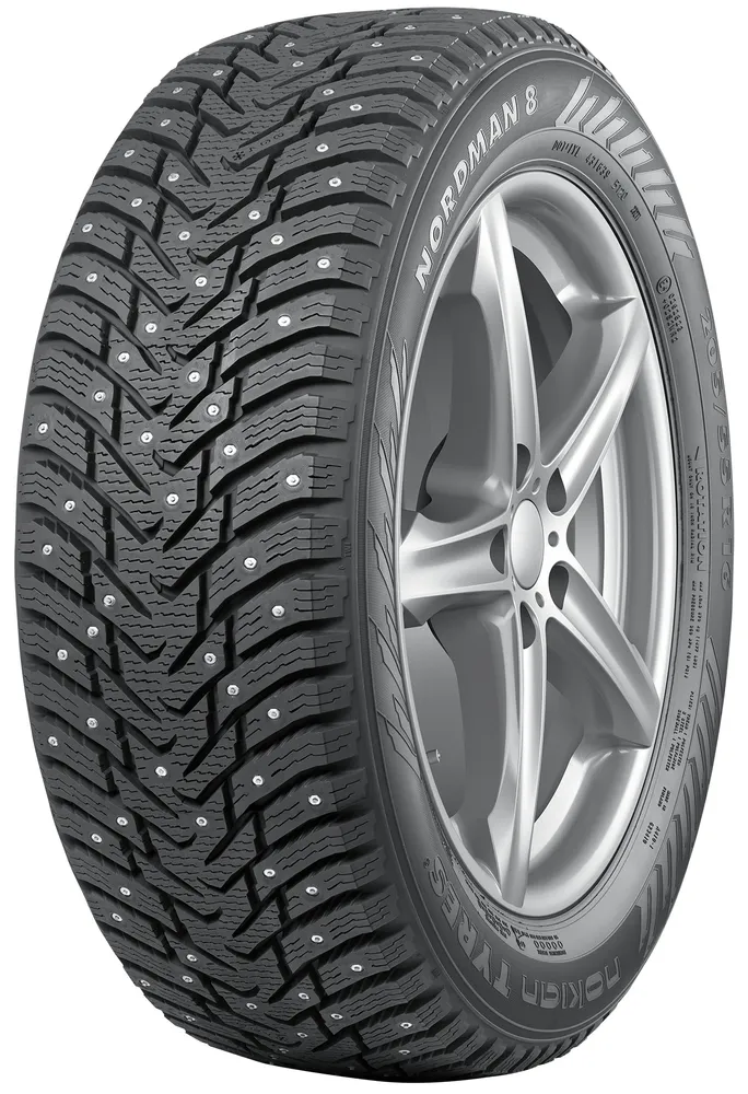 

Шины зимние Nokian Tyres Nordman 8 195/55 R16 91T Шипованные
