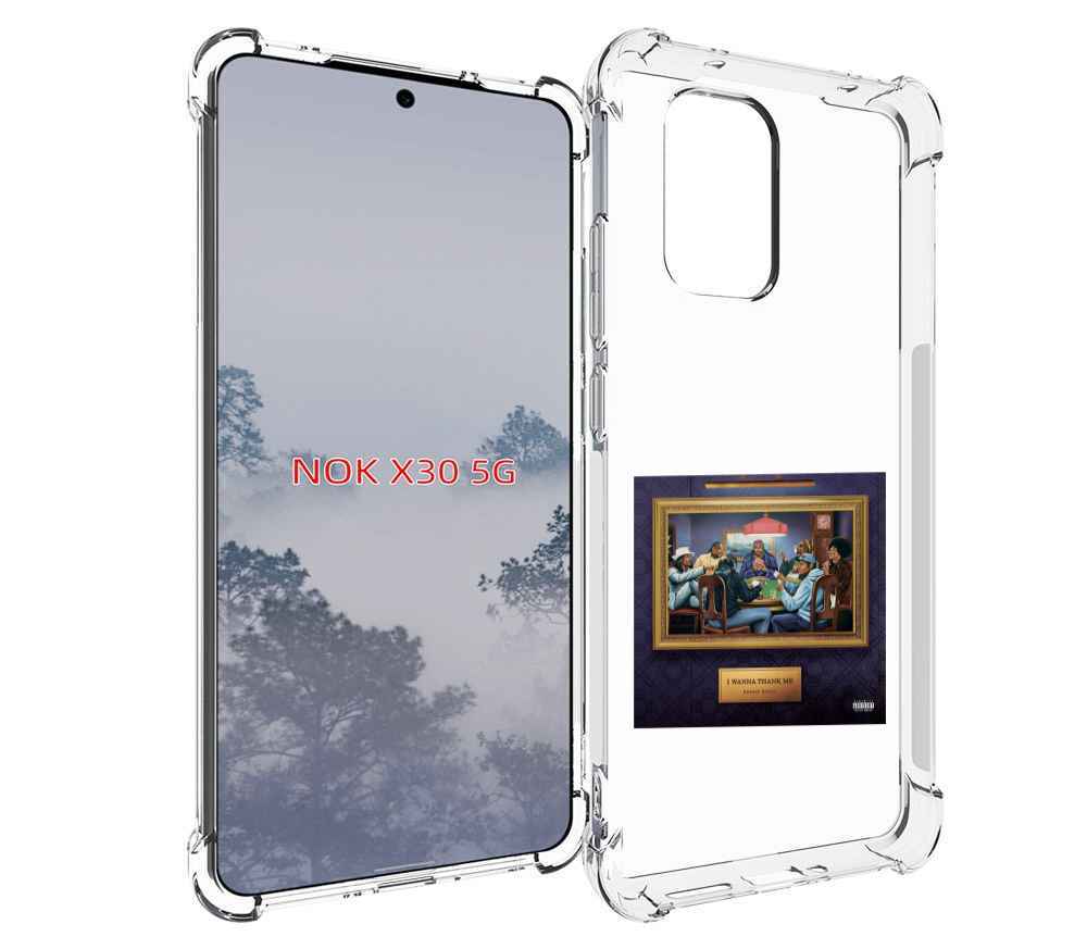 

Чехол MyPads Snoop Dogg WANNA THANK ME для Nokia X30 5G, Tocco