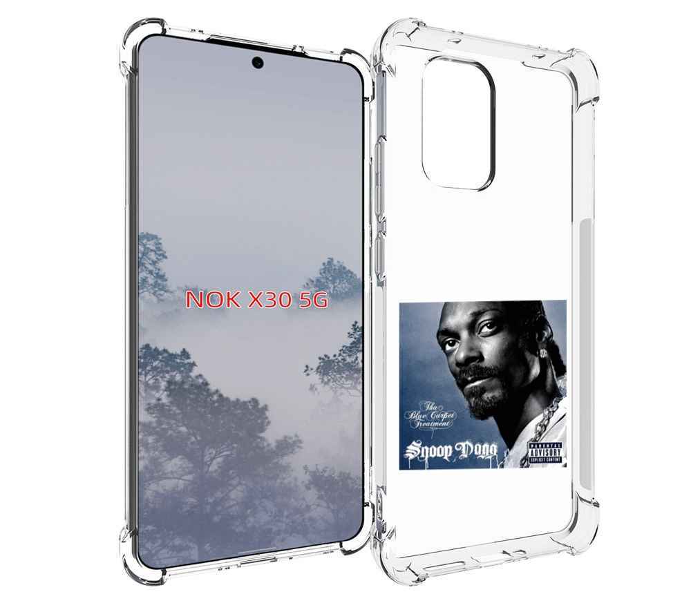 

Чехол MyPads Snoop Dogg THA BLUE CARPET TREATMENT для Nokia X30 5G, Tocco