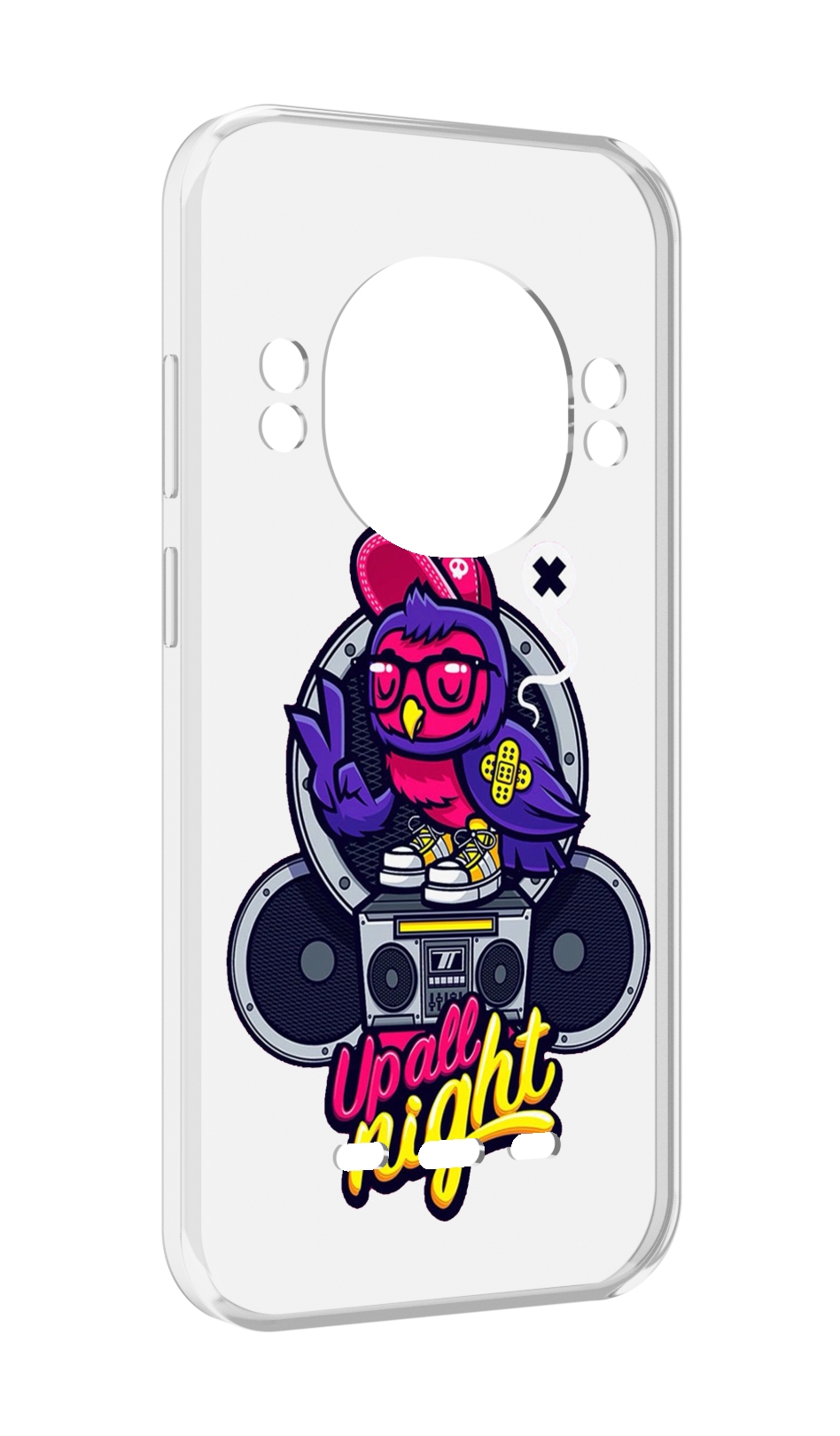 

Чехол MyPads попугай любит музыку для UleFone Power Armor 16 Pro, Прозрачный, Tocco