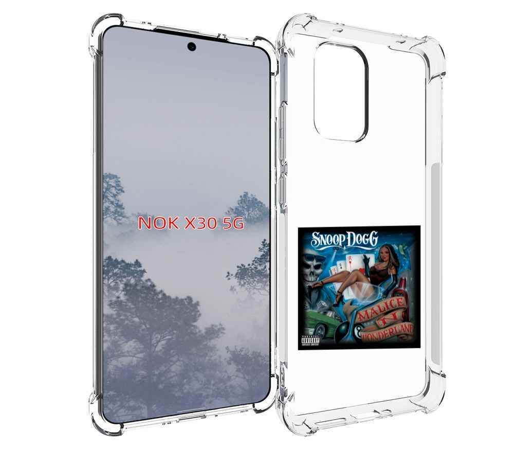 

Чехол MyPads Snoop Dogg MALICE N WONDERLAND для Nokia X30 5G, Tocco