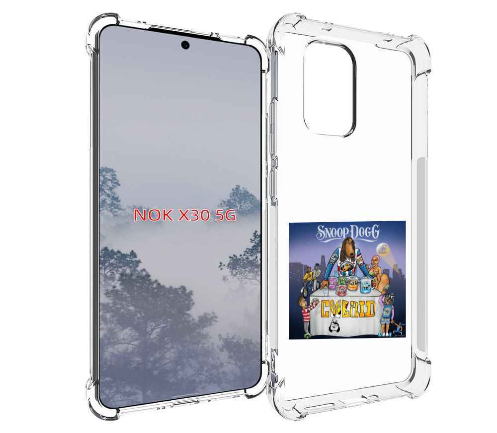 

Чехол MyPads Snoop Dogg COOLAID для Nokia X30 5G, Tocco