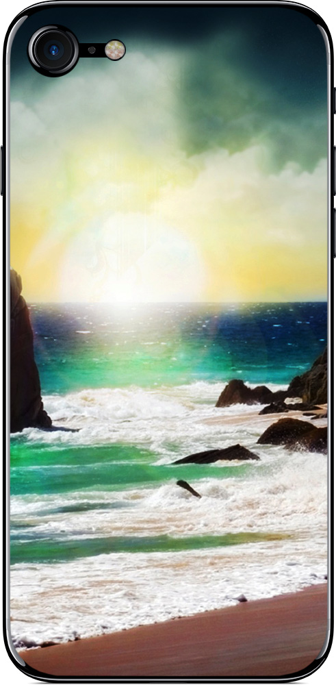 

Наклейка виниловая GSMIN для iPhone 7 (Дизайн 97)
