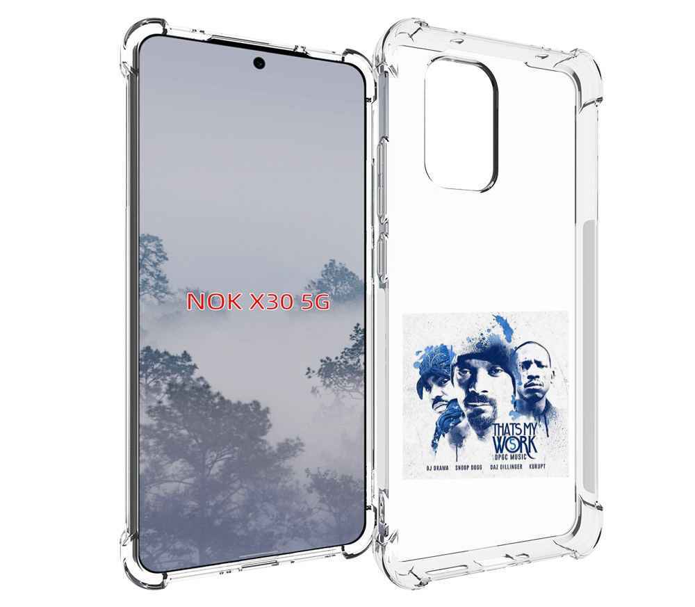 

Чехол MyPads Snoop Dogg THAT’S MY WORK VOL для Nokia X30 5G, Tocco
