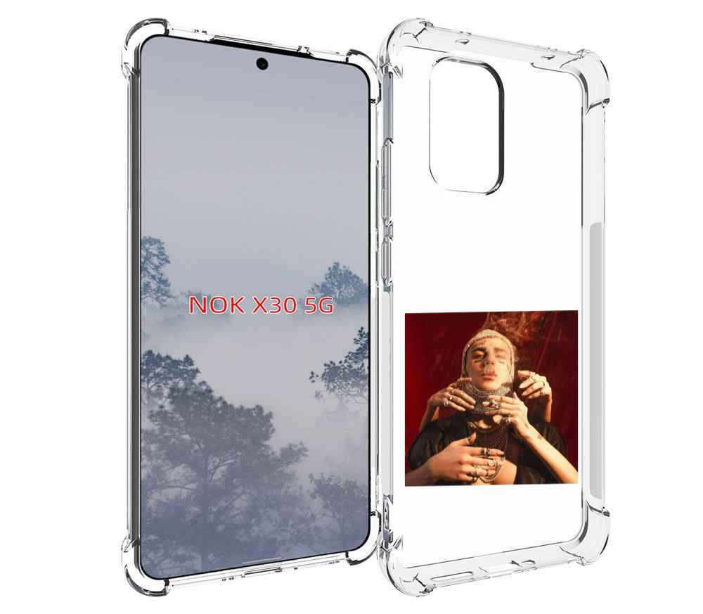 

Чехол MyPads Slime face для Nokia X30 5G, Tocco