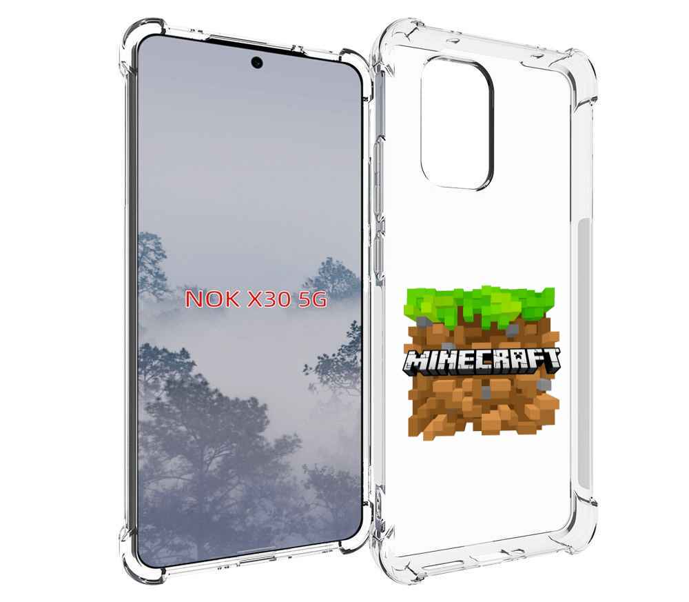 

Чехол MyPads Minecraft-2 для Nokia X30 5G, Tocco