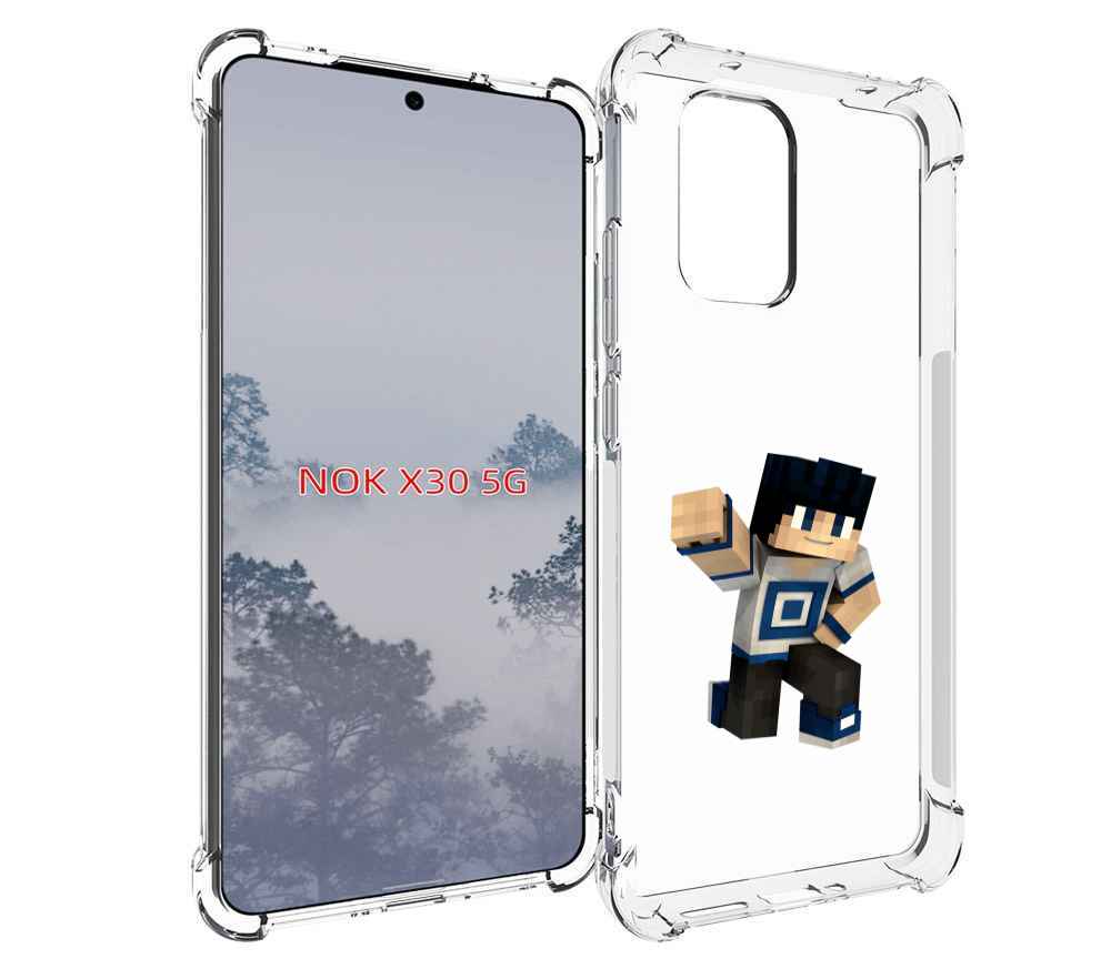 

Чехол MyPads Minecraft-1 для Nokia X30 5G, Tocco