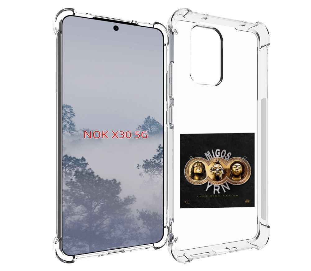 

Чехол MyPads Migos - Yung Rich Nation для Nokia X30 5G, Tocco