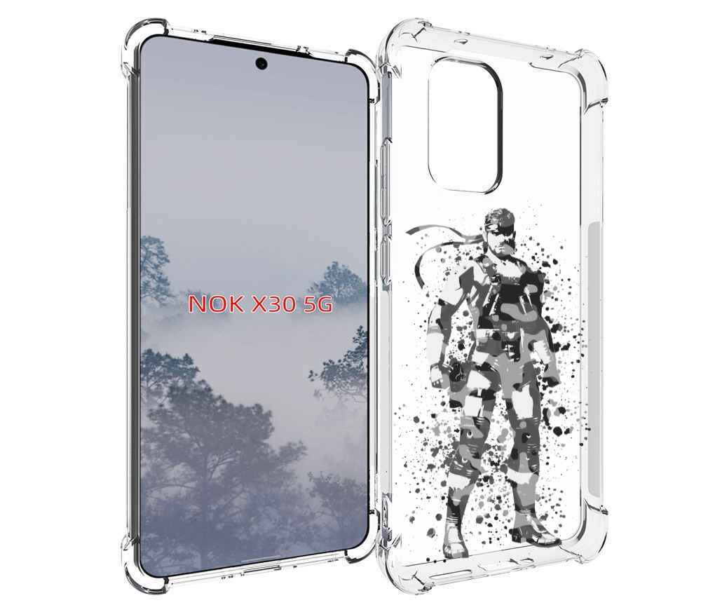 

Чехол MyPads Metal Gear Solid Snakes для Nokia X30 5G, Tocco