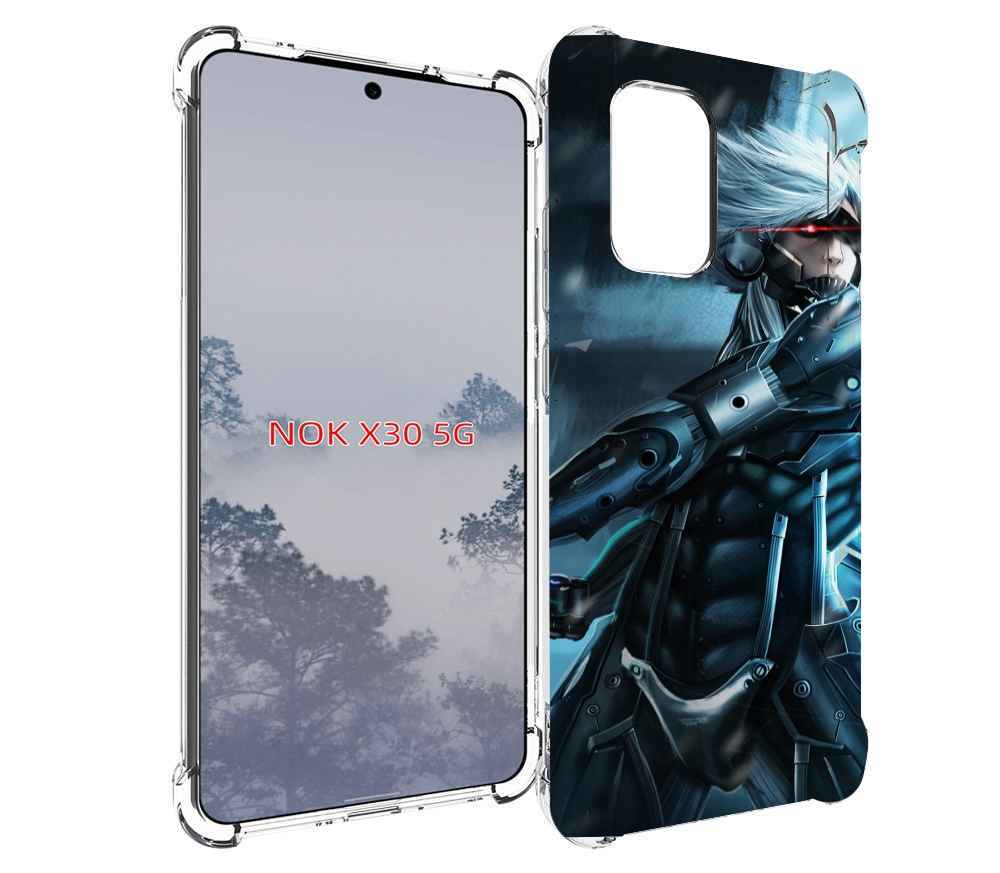 

Чехол MyPads Metal Gear Rising Revengeance для Nokia X30 5G, Tocco