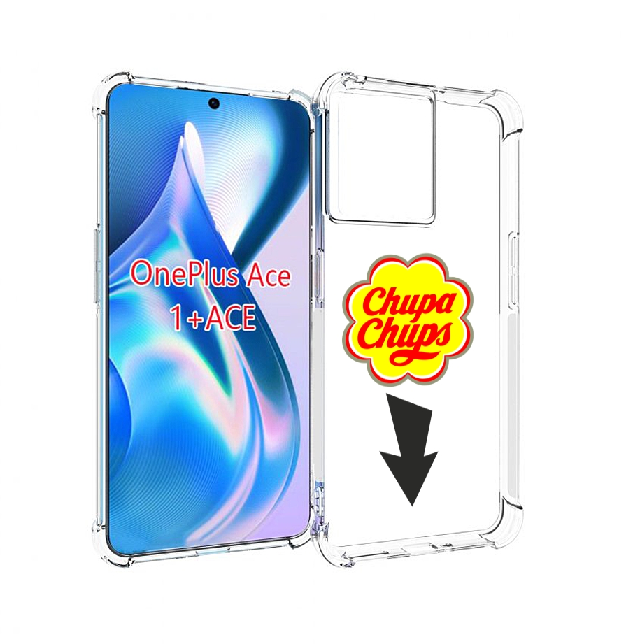 

Чехол MyPads чупа чупс для OnePlus Ace, Прозрачный, Tocco