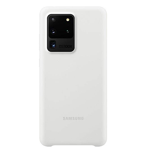 фото Чехол для samsung s22 ultra silicone cover белый nobrand