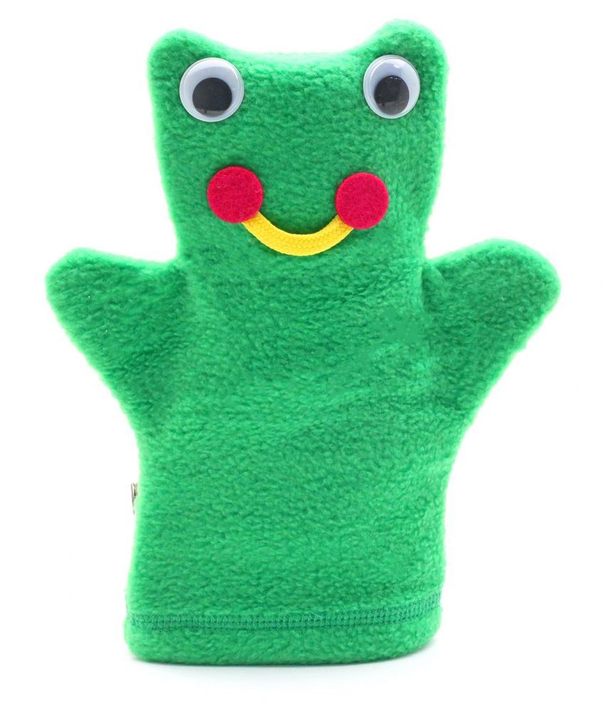 Кукла-перчатка SmileDecor лягушка Ф024