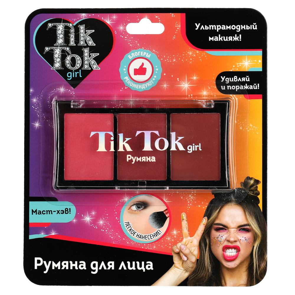 фото Румяна розовые, темно-розовые, терракотовые tik tok girl в кор.2412шт shantou gepai