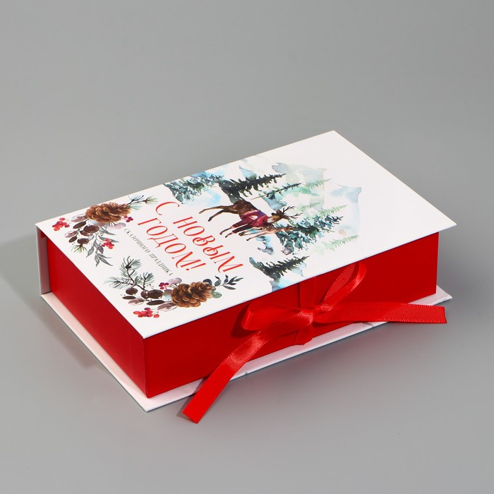 

Коробкакнига Дарите Счастье Сказочного праздника 20  12.5  5 см, Белый;красный