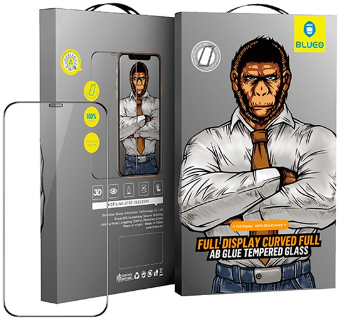

Защитное стекло Blueo 2.5D USA Corning Gorilla Full Glue glass для iPhone 12 mini