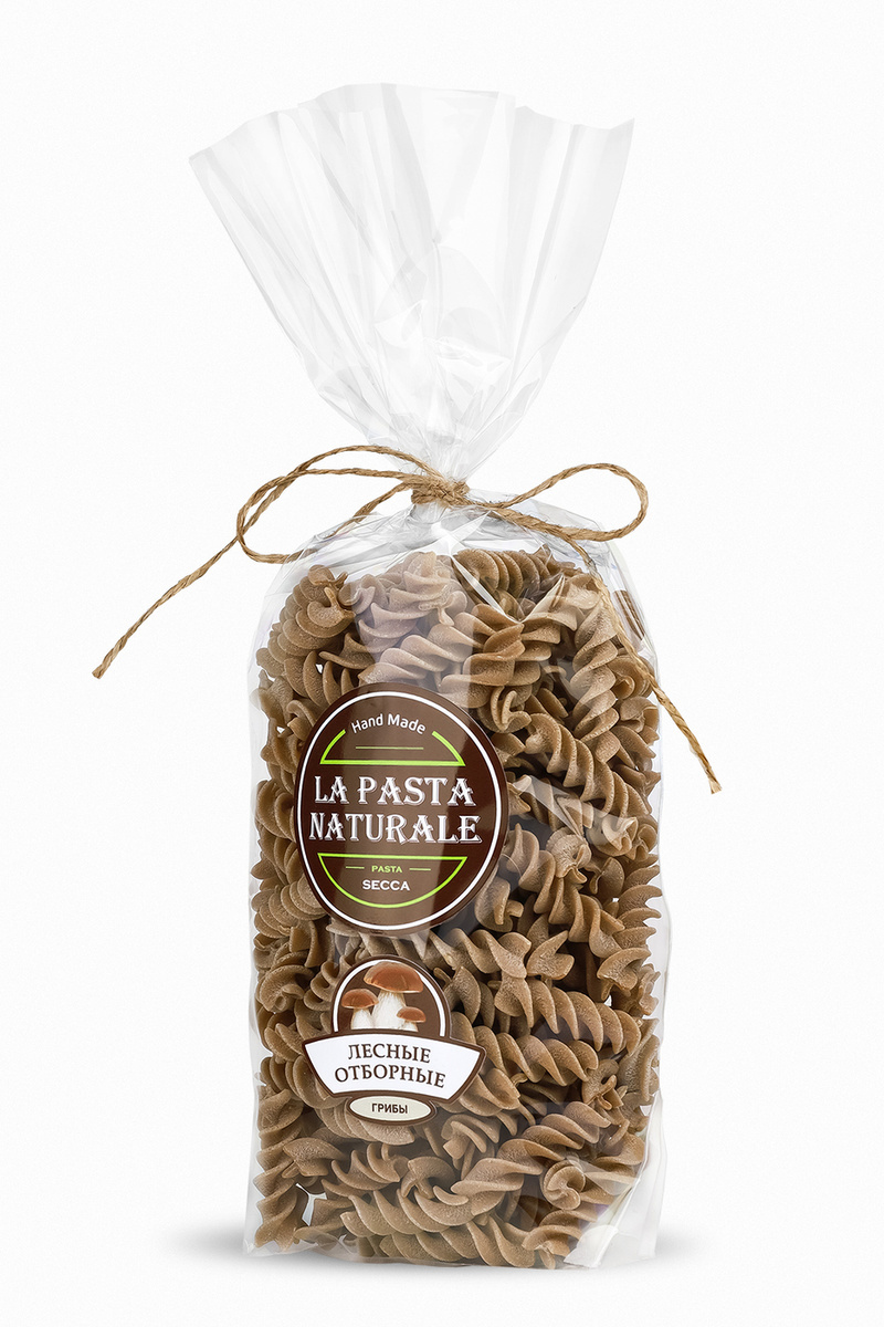 

Макаронные изделия La Pasta Naturale Фузилли с грибами 300 г