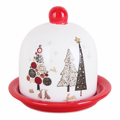 

Лимонница Korall Christmas trees керамическая 10 см