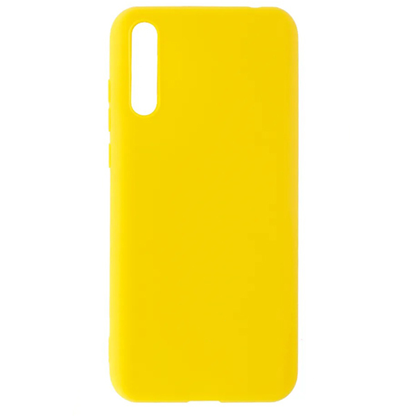 

Силиконовый чехол для Huawei Y8p Soft Matte Желтый