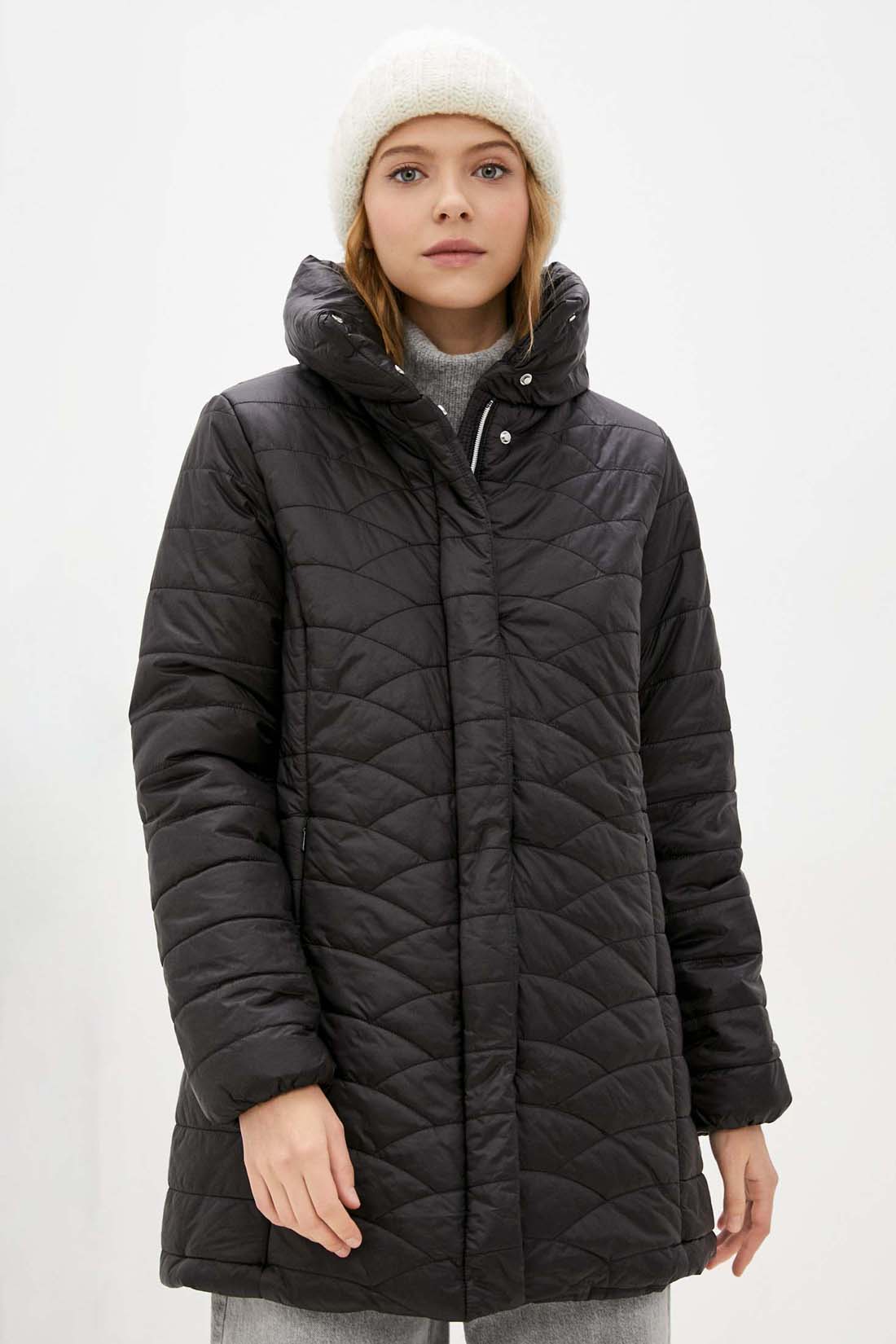 

Куртка женская Baon B031517 черная 2XL, Черный, B031517