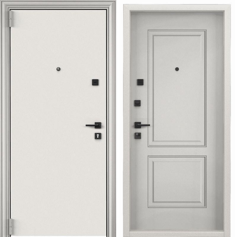 Дверь входная для квартиры металлическая Torex Comfort X 95х207 левый, белый