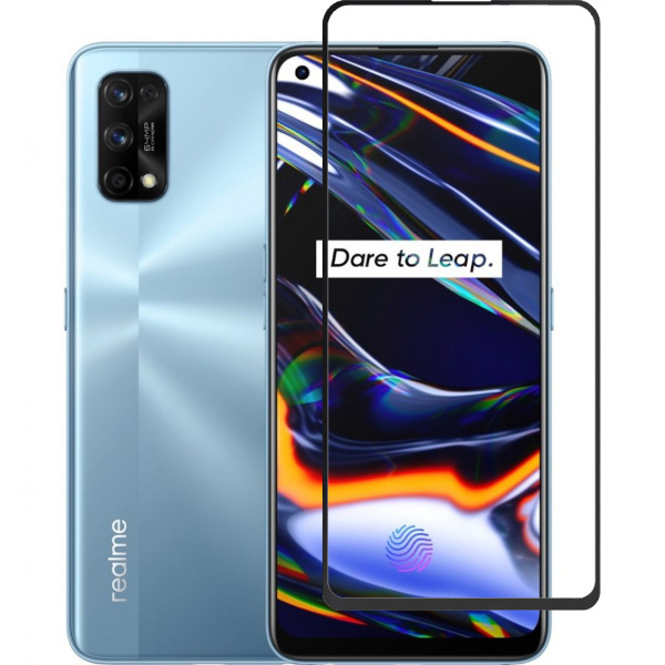 

Защитное стекло для Realme 7 5D Черное