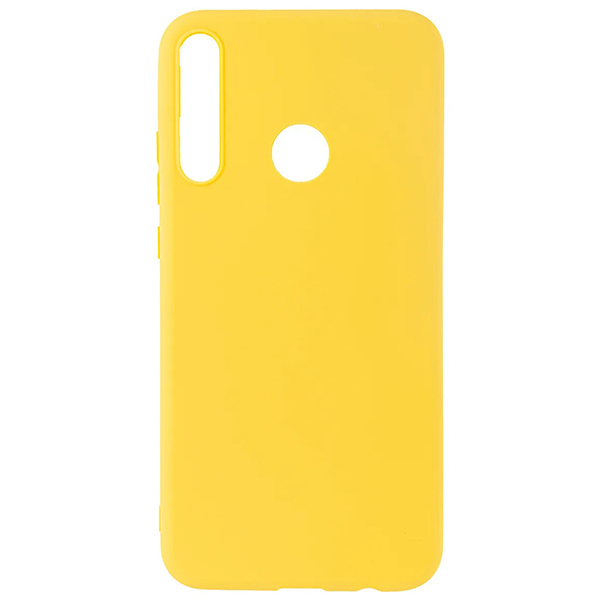 

Силиконовый чехол для Huawei P40 Lite E Soft Matte Желтый