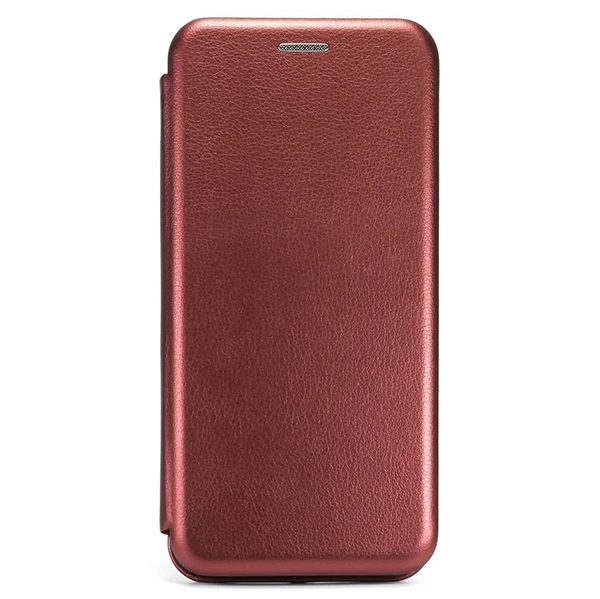 

Чехол книжка для Huawei Y6P Book Cover Бордовый