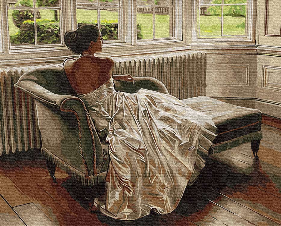 

Картина по номерам Molly После бала, 40x50, После бала