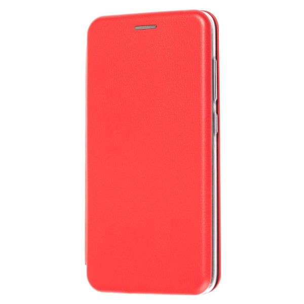 Чехол-книжка для Samsung Galaxy A11/M11 A115/M115 Red (боковая)