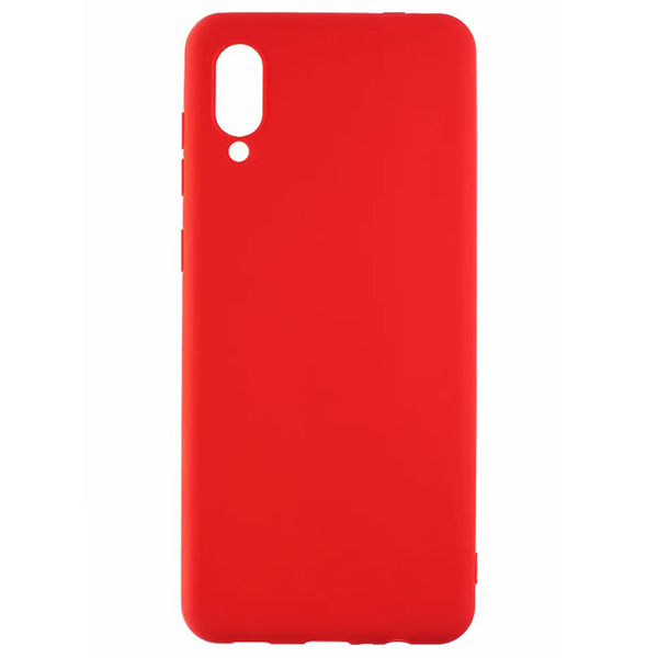 

Силиконовый чехол для Samsung Galaxy A02 Soft Matte Красный