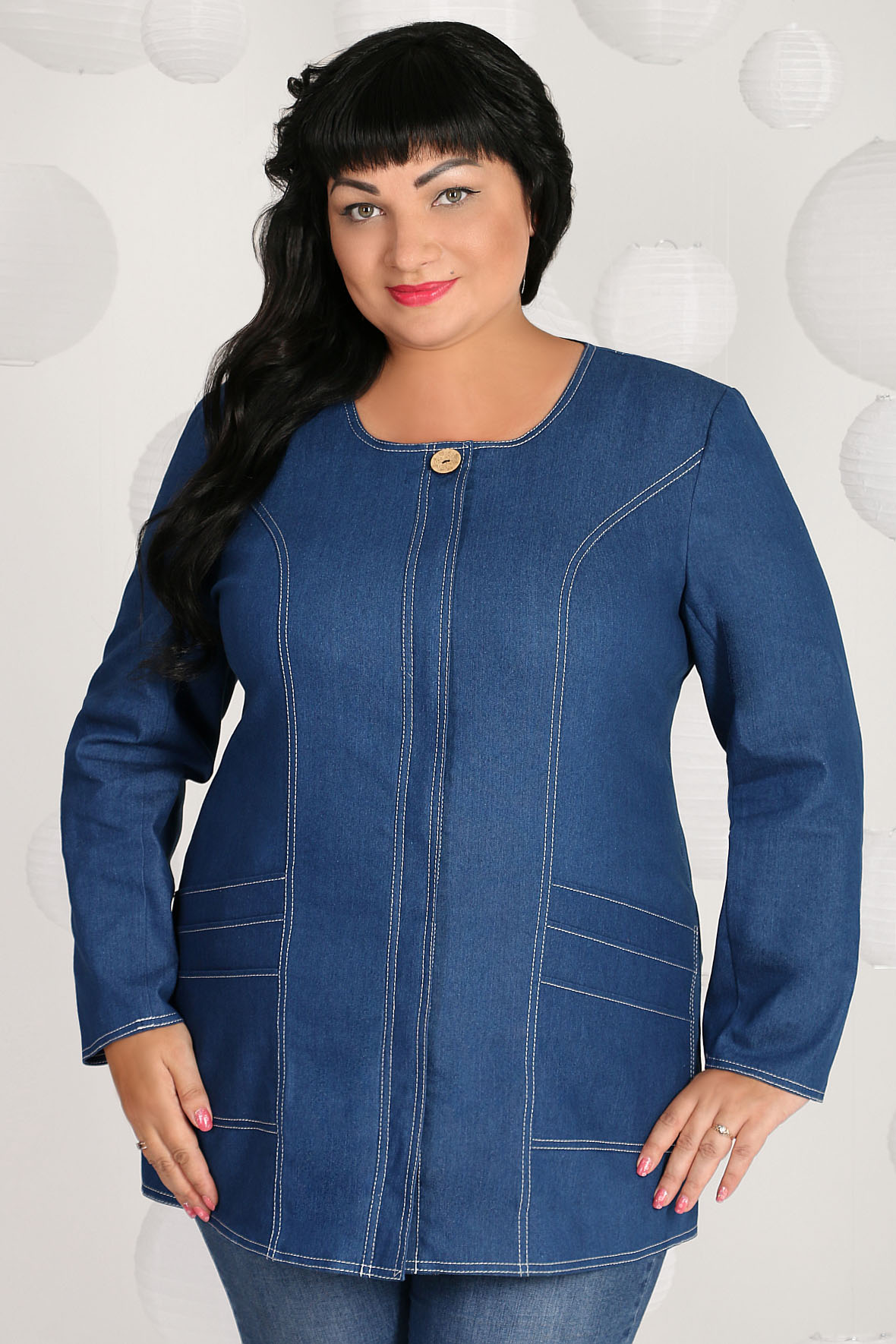 

Рубашка женская AlmondShop ALMOND 102-007-14.С1 синяя 58 RU, Синий, ALMOND 102-007-14.С1