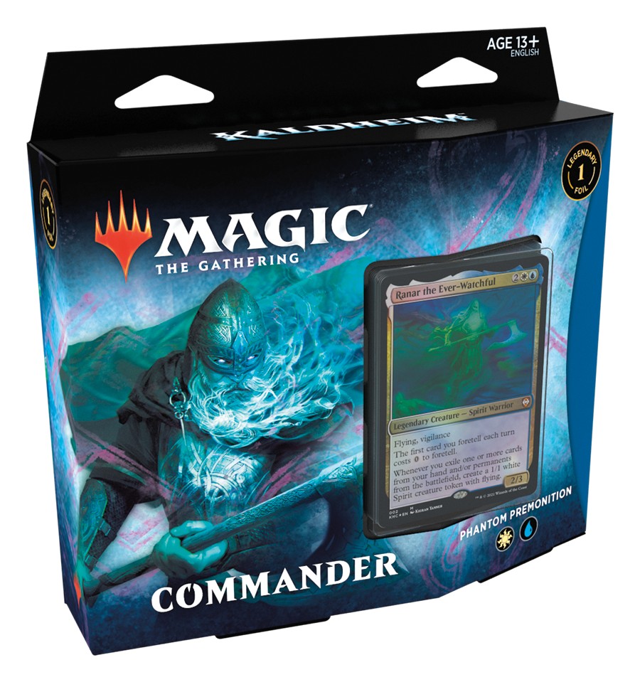 Дополнение для игры Magic The Gathering: Колода Phantom Premonition издания Kaldheim англ