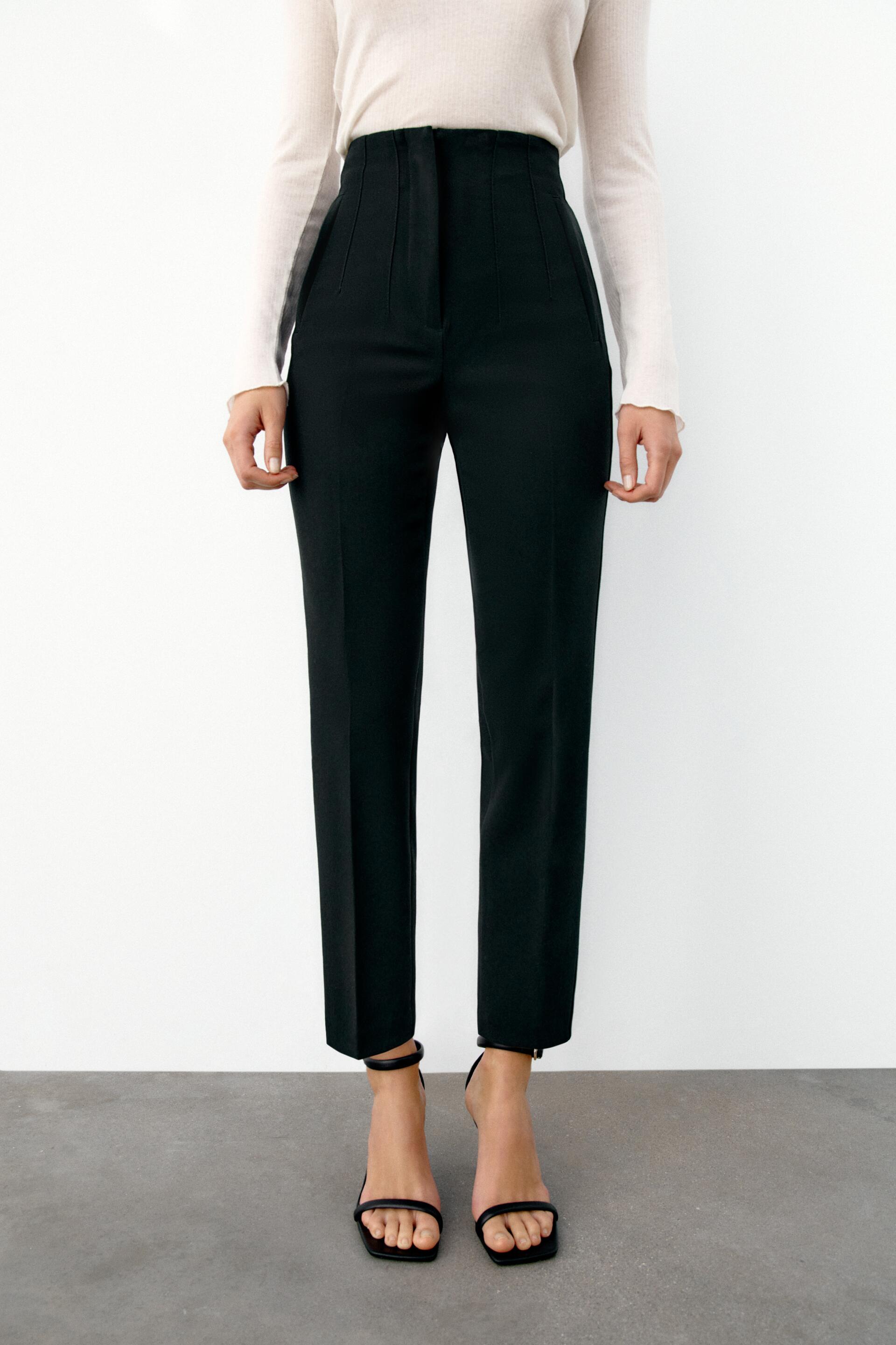 

Брюки женские ZARA 07901062 черные XL (доставка из-за рубежа), 07901062
