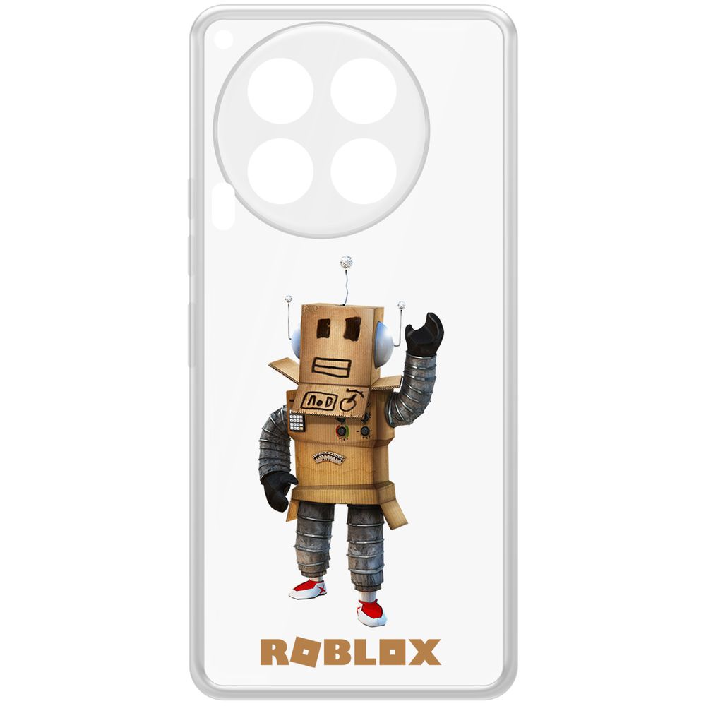 

Чехол-накладка Krutoff Clear Case Roblox-Мистер Робот для TECNO Camon 30 5G, Прозрачный