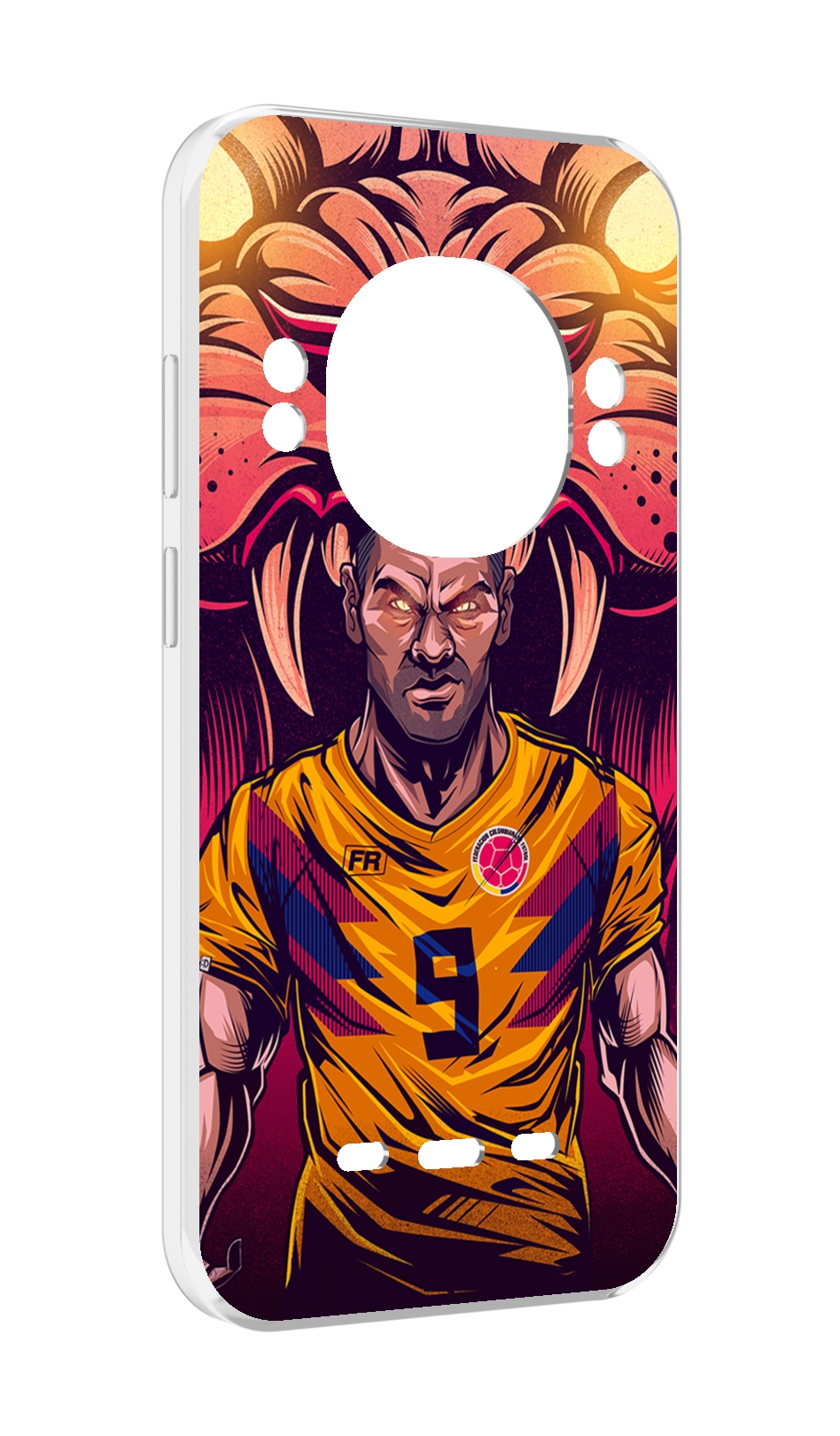 

Чехол MyPads парень-тигр-красный для UleFone Power Armor 16 Pro, Прозрачный, Tocco