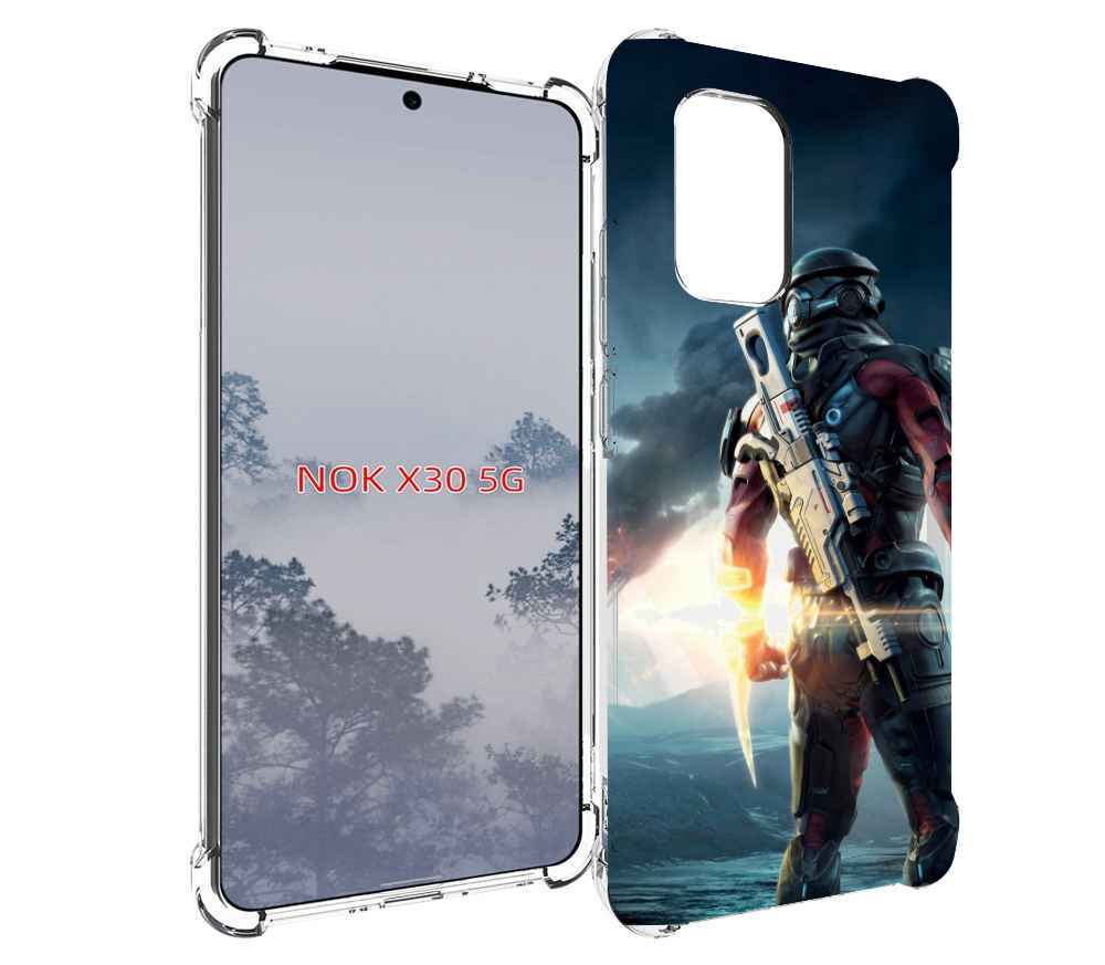 

Чехол MyPads Mass Effect Andromeda Ryder для Nokia X30 5G, Tocco