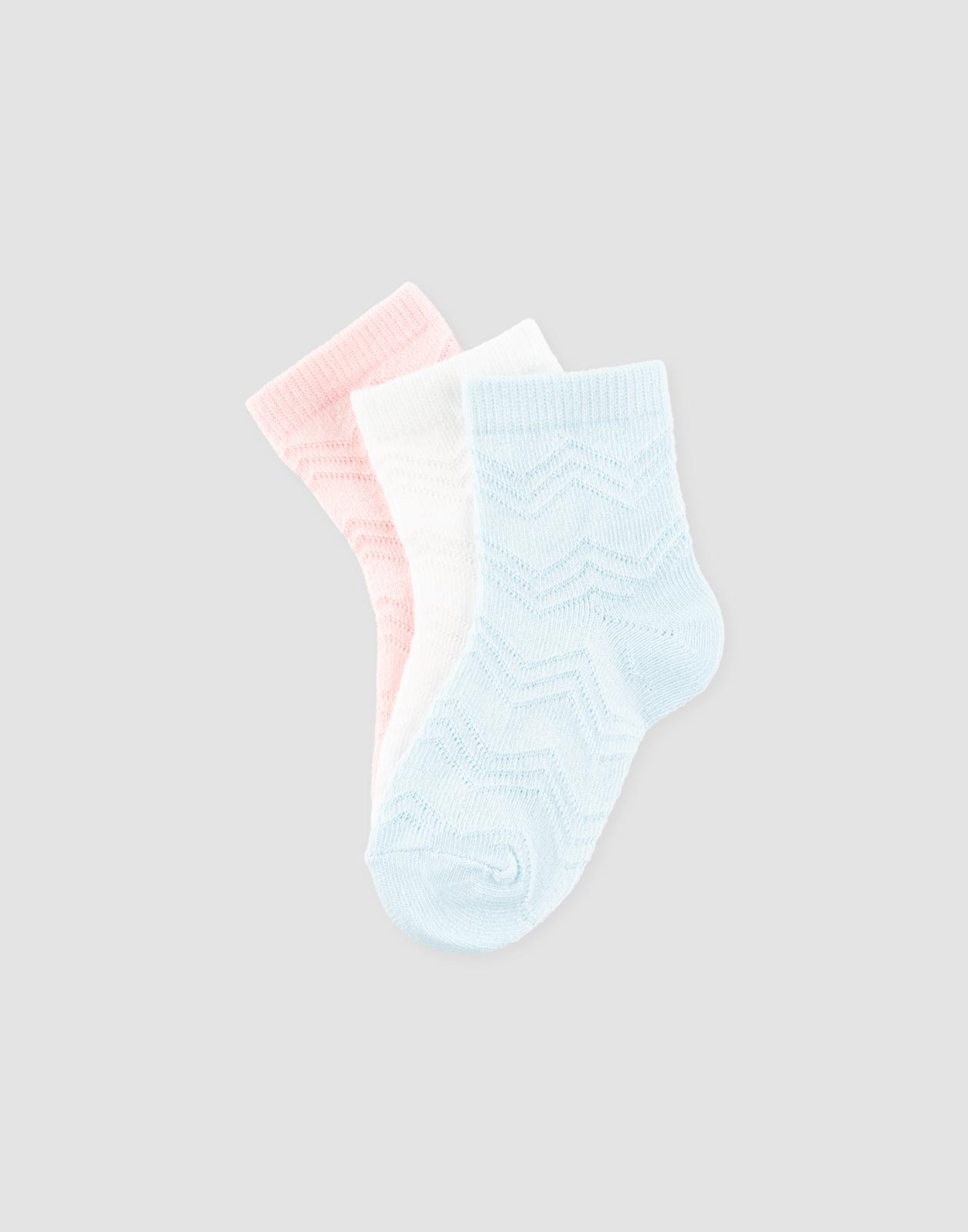 

Носки для девочки 3 пары р.18-24мес, Разноцветный, GHS007177