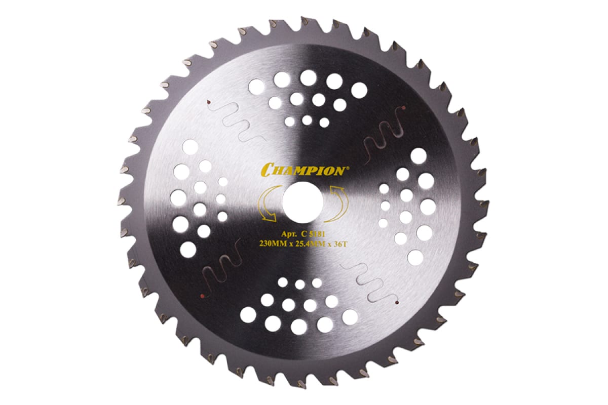 

Нож с зубцами из твердого сплава Ninja 36/230/25,4 (SRM-2305SI,SRM-2655SI), C5181 C5181 C