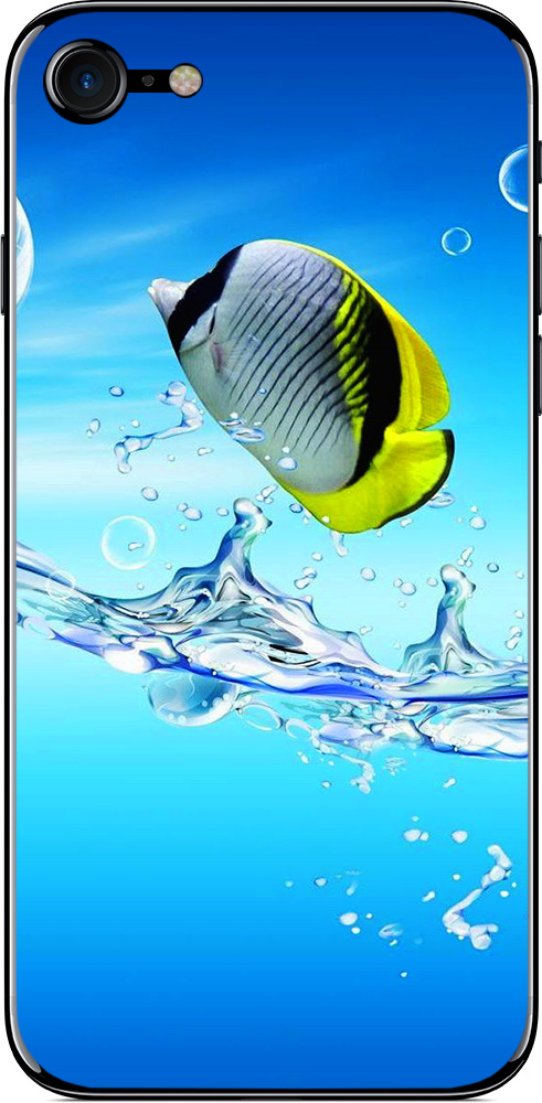 

Наклейка виниловая GSMIN для iPhone 7 (Дизайн 150)