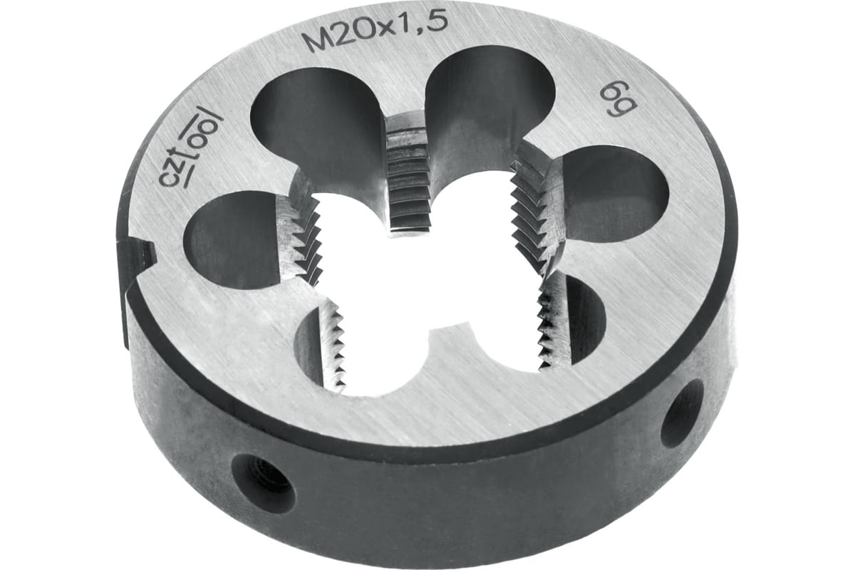 

Плашка Bucovice Tools M 20 Шаг 1.5 115CrV3 45x14мм 210202