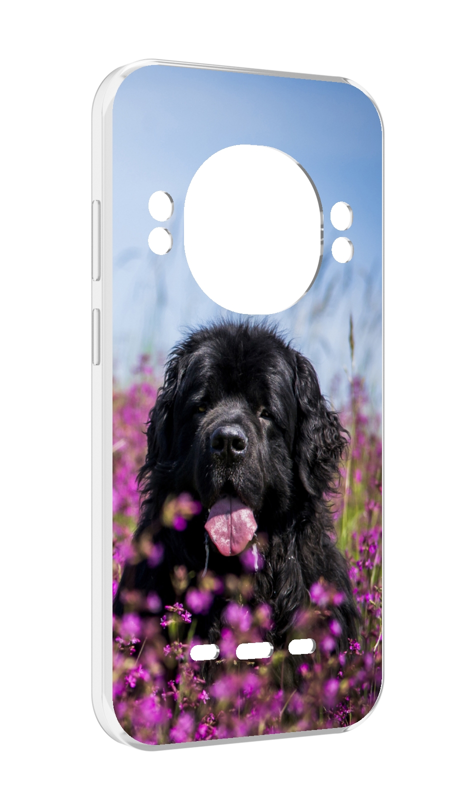 

Чехол MyPads ньюфаундлед для UleFone Power Armor 16 Pro, Прозрачный, Tocco