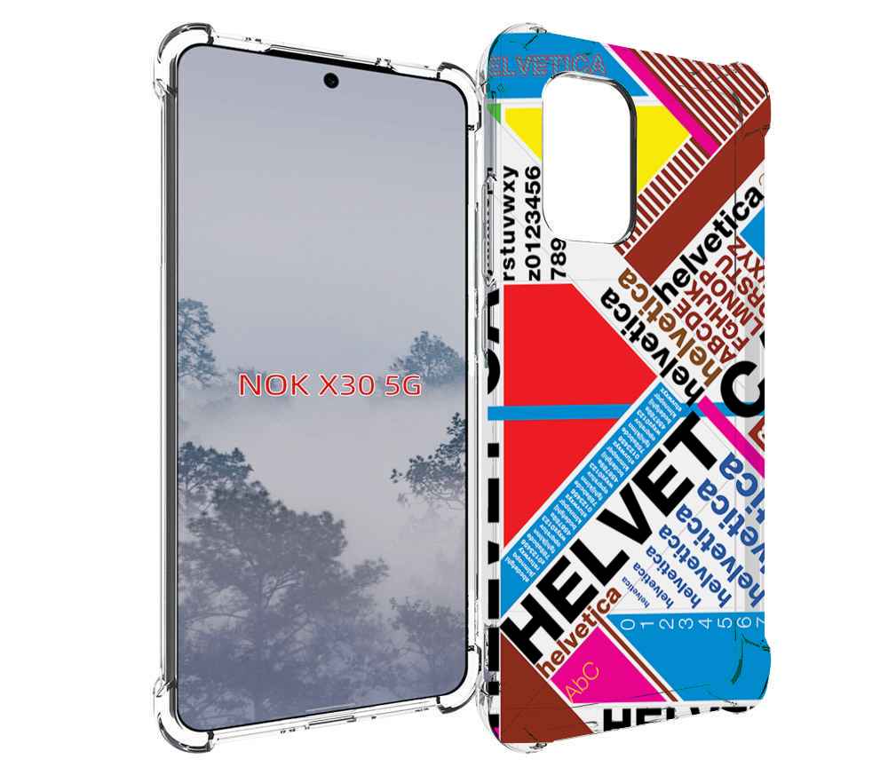

Чехол MyPads HELVET для Nokia X30 5G, Tocco