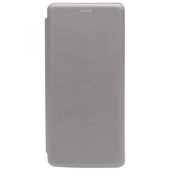 Чехол-книжка для Xiaomi Redmi 9A Grey (боковая)